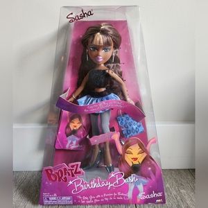 BRATZ BIRTHDAY BASH SASHA RELEASED 2005 **BRAND NEW IN BOX**